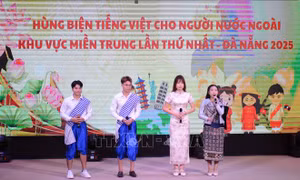 Chung kết cuộc thi hùng biện tiếng Việt cho người nước ngoài