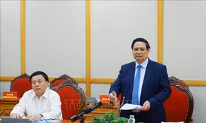 Bộ Chính trị làm việc về Đại hội Đảng bộ thành phố Hải Phòng và tỉnh Quảng Ngãi