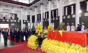 Niềm tiếc thương sâu sắc của lãnh đạo các nước tiễn biệt Tổng Bí thư Nguyễn Phú Trọng