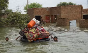 Chậm giải ngân khoản hỗ trợ Pakistan tái thiết sau thiên tai