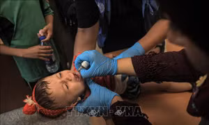 Xung đột Hamas-Israel: WHO xúc tiến tiêm vaccine bại liệt đợt mới cho trẻ em Gaza