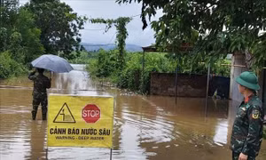 Hoàn lưu bão số 4 gây mưa lớn tại Bắc Ninh, cục bộ có nơi trên 300mm