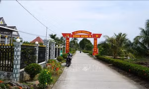 Huyện An Minh đạt chuẩn nông thôn mới