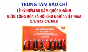 Trung tâm báo chí Lễ kỷ niệm 80 năm Quốc khánh nước Cộng hòa XHCN Việt Nam