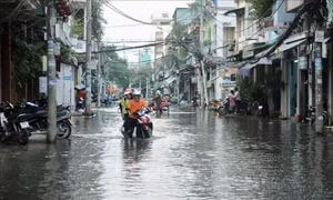 TP Hồ Chí Minh ứng phó đợt triều cường lên cao dịp Tết