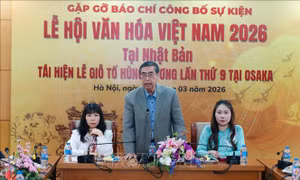 Tái hiện Lễ Giỗ Tổ Hùng Vương, lan tỏa văn hóa Việt tại Nhật Bản