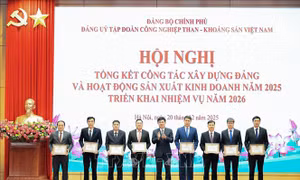 Ngành than triển khai nhiệm vụ trọng tâm bảo đảm an ninh năng lượng cho năm 2026