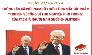 Tác phẩm 'Truyện về Tổng Bí thư Nguyễn Phú Trọng' của tác giả người Hàn Quốc