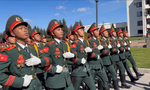 80 năm Chiến thắng phát xít: Vững bước chân Bộ đội Cụ Hồ trên Quảng trường Đỏ