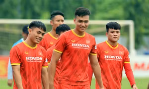 VCK U23 châu Á 2022: Bùi Hoàng Việt Anh - Thủ lĩnh hàng thủ U23 Việt Nam