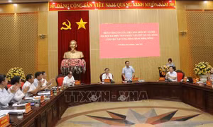 Tiểu ban Kinh tế - Xã hội Đại hội XIV của Đảng làm việc với các tỉnh, thành phố vùng Đồng bằng sông Hồng