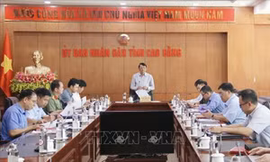 Đảm bảo điều kiện sớm đưa Khu cảnh quan thác Bản Giốc (Việt Nam) - Đức Thiên (Trung Quốc) vào vận hành thí điểm
