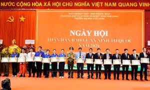 Phát huy sức mạnh toàn dân trong giữ gìn an ninh, trật tự