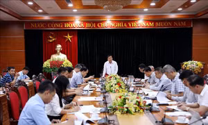 Đẩy nhanh giải ngân các dự án vùng chuyển dân sông Đà, dự án cấp bách