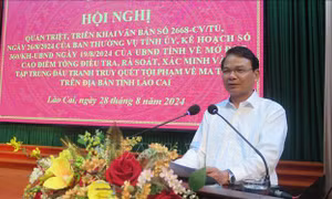 Lào Cai mở đợt cao điểm đấu tranh với tội phạm ma túy