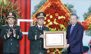 Tổng Bí thư, Chủ tịch nước Tô Lâm: Quân khu 5 phải phát huy vai trò nòng cốt trong xây dựng nền quốc phòng toàn dân