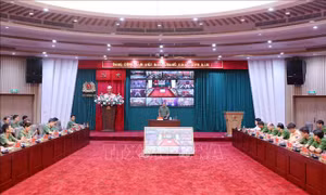 Lực lượng Công an chủ động phòng, chống thiên tai, bão lũ, phòng thủ dân sự