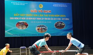 200 vận động viên tranh tài tại Giải vô địch đẩy gậy quốc gia