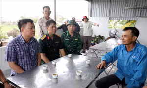 Hưng Yên: Động viên, thăm hỏi thân nhân gia đình có người tử vong do giông lốc