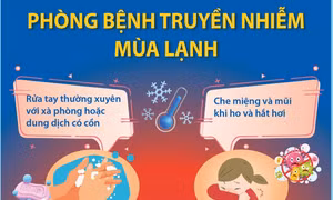Phòng bệnh truyền nhiễm mùa lạnh