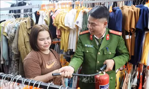 Bắc Giang: Công an Vân Trung thiết thực làm theo lời Bác
