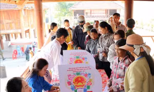 Không khí phấn khởi trong ngày bầu cử ở 'Ngã ba Đông Dương'