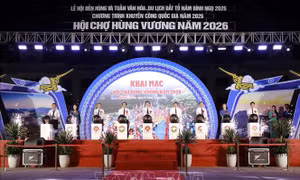 Khai mạc Hội chợ Hùng Vương 2026 phục vụ Tuần Văn hóa – Du lịch Đất Tổ