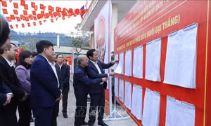 Kiểm tra công tác bầu cử và vận hành chính quyền địa phương 2 cấp tại Lạng Sơn