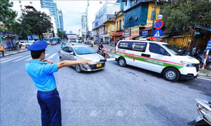 Hà Nội thí điểm điều chỉnh giao thông phố Nguyễn Đình Chiểu và Âu Cơ