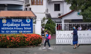 Lào yêu cầu các trường học tiếp tục thực hiện biện pháp phòng chống dịch COVID-19