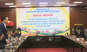 Sắp xếp bộ máy tinh gọn, hiệu quả để nâng cao chất lượng phục vụ nhân dân