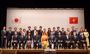 Ra mắt 'ngôi nhà chung' của người Việt Nam ở Kumamoto, Nhật Bản