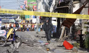 Philippines: Nổ bom trên xe bus làm 2 người bị thương