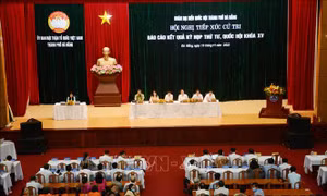 Thường trực Ban Bí thư Võ Văn Thưởng tiếp xúc cử tri tại Đà Nẵng