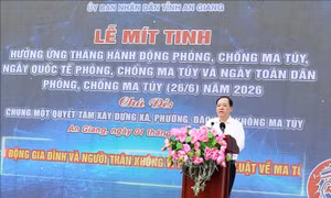 Chủ động phát hiện, tố giác tội phạm để xây dựng địa bàn không ma túy