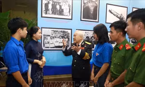 Trưng bày nhiều hiện vật quý về bến tàu Không số Vũng Rô