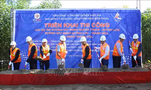 Thi công đồng loạt các dự án đường dây 500kV mạch 3