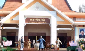 Dâng hương kỷ niệm 157 năm Ngày hy sinh của Anh hùng dân tộc Nguyễn Trung Trực