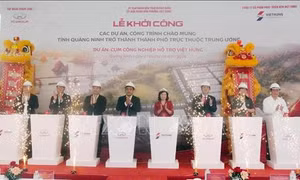 Quảng Ninh đồng loạt khởi công, khánh thành 25 dự án trọng điểm