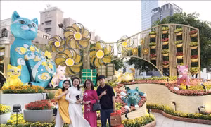 Đường hoa Nguyễn Huệ Tết Quý Mão đạt kỷ lục đón hơn 1,2 triệu lượt khách tham quan