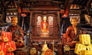 Công bố Bộ tượng Tam Tổ Trúc Lâm chùa Vĩnh Nghiêm (Bắc Giang) là bảo vật Quốc gia
