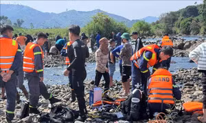 Tìm thấy thi thể của 2 nạn nhân mất tích trên sông Đồng Nai
