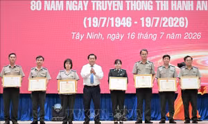 Bảo đảm kỷ cương pháp luật, phục vụ phát triển kinh tế - xã hội địa phương