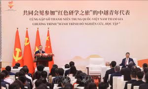 Tổng Bí thư, Chủ tịch nước Tô Lâm và Tổng Bí thư, Chủ tịch nước Tập Cận Bình gặp gỡ thanh niên hai nước