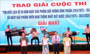 Tìm hiểu lịch sử 50 năm Ngày Giải phóng Bình Thuận
