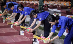 Bình Thuận thắp hơn 9.000 ngọn nến tri ân anh hùng liệt sỹ