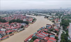 Bắc Ninh: Rút báo động III trên sông Cầu, báo động II trên sông Lục Nam