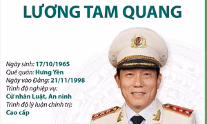 Thượng tướng, Bộ trưởng Bộ Công an Lương Tam Quang