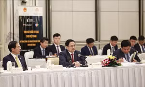 Thủ tướng làm việc với đại diện các quỹ đầu tư lớn của Singapore và các nước