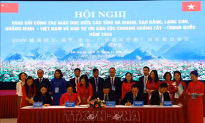 Hợp tác giáo dục giữa bốn tỉnh biên giới Việt Nam với Trung Quốc
